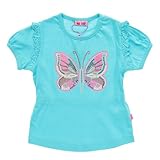 デンマークの子供服ブランドMeToo バタフライ半袖Ｔシャツ ブルー 80ｃｍ