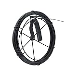 デンサン 呼び線リール付セット(ブラックスリムライン30m) BX-4030J-RL