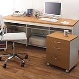 薄型シンプル パソコンデスク W1800 ハイタイプ ホルムアルデヒド対応 PCデスク PC-6018H-NA