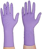 Kimberly Clark Safety 50602 Safeskin Nitrile-Xtra Exam Gloves 12 Length Medium Purple (Pack of 50) [
