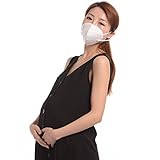 KANJEKANLE 再使用可能抗菌防塵通気性のある洗濯可能　運動マスク　静電コットン,妊婦向け,白