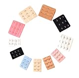 ブラジャー 延長ホック １１枚 セット ２段６色 ３段５色 (11枚セット)