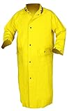 MCR Safety 800CNL 49-Inch Concord Neoprene/Nylon Rain Wear Coat without Hood, Yellow, Large [並行輸入品]