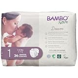 BAMBO Nature バンボネイチャー ドリーム テープタイプ NB新生児 （2kg～4kg） 36枚入り（bn16923）