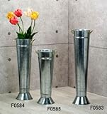 SELON ブリキ花桶ロング ナチュラル 3号サイズ 業務用