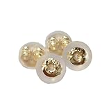 ピアスキャッチK1818金ダブルロック2ペア4コセットシリコン 