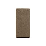 arne スツール 1人掛け ハイチェアー ソファ 腰掛け 椅子 背もたれ無し ファブリック 布張り Cube's H28 ブラウン