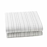 Auggie Crib Sheet, Painted Stripe/Grey by Auggie [並行輸入品]