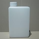 1リットル角形ポリ容器2個
