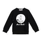 AmazingDeal 子供 長袖スウェット 男の子 女の子 春秋冬 可愛い キーズ (80, A)