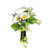 仏縁堂ブランド：お仏壇・インテリア用高級造花【ラスター仏花：H　花立付】腐らずお手入れ不要の便利なお花　仏壇・仏具