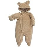 【クマＢＪ】足袋付シャアギーフリースカバーオール (70cm)