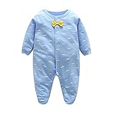 Ochine　ベビー　新生児服　ひげ柄　長袖ロンパース　純色　カバーオール　ルームウェア　タイ付き　前開き　男の子　女の子　子供服　満月/お出産祝い　ギフト　66/73/80/90/95