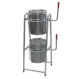 ペール缶スタンド 缶が落下しない メッキ仕様 4702