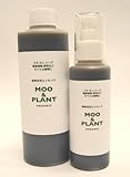 オーガニックの液体堆肥 MOO&PLANT(ムーアンドプラント) 有機JAS認定資材 100ｍｌﾌﾟｯｼｭﾎﾞﾄﾙ+250ｍｌﾎﾞﾄﾙ