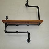 HAIZHEN ロフトシェルフ本棚家具レトロ工業用水管