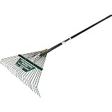 Midwest Rake 40905 Prograde Spring Brace Rake, 24 with Blue Aluminum Handle by Midwest Rake