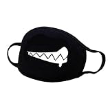 QIAONAI 可愛いマスク 　面白い図案　立体マスク 自転車用　防風　防寒　アウトドア　通学　通勤　秋冬 　花粉対策 　風邪 　防塵マスク　レギュラーマスク　レディース 　メンズ　男女兼用 (col