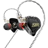 Hifi Kingdom ND-ZR 10mmダイヤモンドダイナミックドライバー(1DD)有線インイヤーモニターBlack No Mic