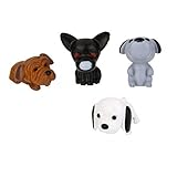 Flameer 可愛い犬　ドールハウス　ミニチュア　クラフト　　盆栽　ガーデン　マイクロ風景飾り　テラリウム置物　妖精の庭　風景DIY　8個入り　