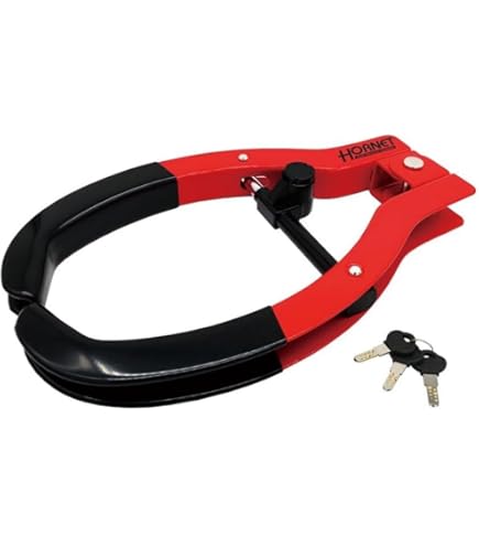 Amazon | HORNET(ホーネット) 加藤電機タイヤロック カラー:レッド