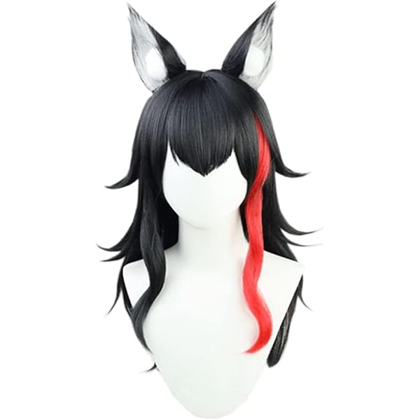 ホロライブ　大神ミオ　コスプレ　ウィッグ付き Amazon.co.jp: コスプレウィッグ 大神ミオ 風 コスプレ フル