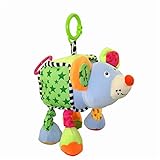 Babyfans新生児　多機能おもちゃ　　ベビー&キッズ・音が鳴る　鈴入り ラトル　ベビー知育おもちゃ　　赤ちゃん玩具　誕生日　出産祝い ギフト・布のおもちゃ ・人形 子供向け　タイニースマート　ベビ