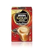 ネスレ日本 ネスカフェ ゴールドブレンド カフェインレス スティックコーヒー 6.6g×7P×24箱入