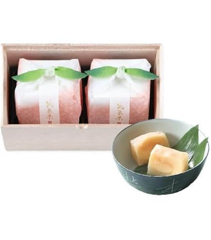 Amazon.co.jp: 吉宗 源吉兆庵 桃泉果4個入[木箱入り]ギフト 手土産 父