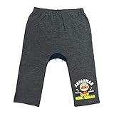 [バンダイ] ロングパンツ アンパンマン ベビー フェイスプリント チャコール 90
