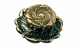 Laurey 76605 1 1/2-Inch Classic Traditions Provincial Knob, Antique Brass by Laurey
