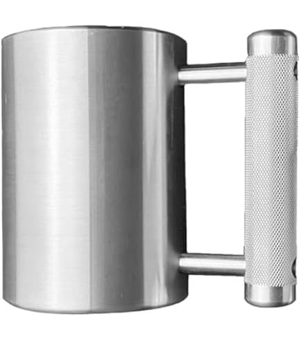 Amazon.co.jp: ステンレス鋼8kgヘビーダンベルカップ、太りすぎ