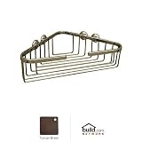 Rohl bsk15 13 – 1 / 2 "壁マウントコーナーバスケット、 BSK15TCB