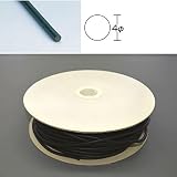 光 (HIKARI) ゴムドラム巻 4mm丸 KG04-100W 100m