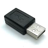 A-CRAFT microUSB 変換 コネクタ microUSB メス USB-A オス
