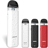 Aspire Minican 4 電子タバコ 本体 ニコチン 無し タール無し リキッド ベイプ ニコチンレス スターターキット 爆煙 pod アスパイア ミニカン レッド (ホワイト)
