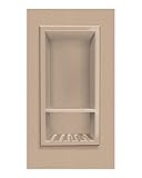 Transolid access0002-a4インテリア7 – 1 / 2 x 15インチRecessedシャンプーキャディ、Sand Castle