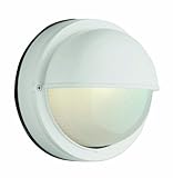 Trans Globe Lighting 4121 RT 8-Inch 1-Light Outdoor Bulkhead, Rust [並行輸入品]