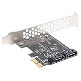 reoum PCIe PCI Expre - 3.0 2ポート III 6G拡張コントローラー・カード・アダプターアダプター