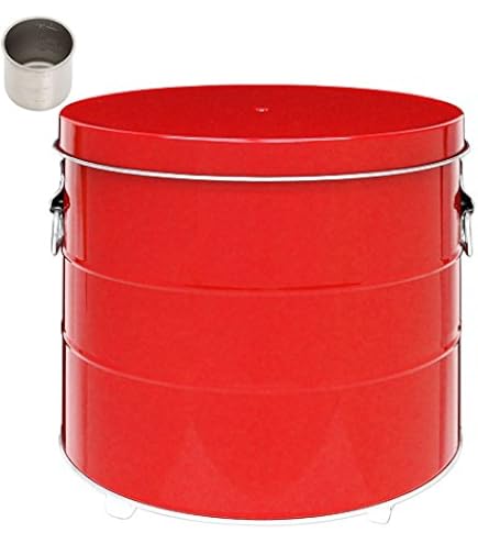 Amazon.co.jp: OBAKETSU 渡辺金属工業 オバケツ ライスストッカー 30kg