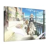 絵画アートウォールポスター ヴァイオレット・エヴァーガーデン 壁掛けアート アート モダン アートボード インテリア インテリア 壁飾り 壁掛け