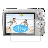 3枚 VacFun ブルーライトカット フィルム ， オリンパス OLYMPUS デジタルカメラ Tough TG-820 向けの ブルーライトカットフィルム 保護フィルム 液晶保護フィルム（非 ガラスフィルム 強化ガラス ガラス ケース カバー ） 改善版