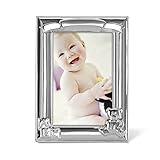 Lenox Childhood Memories Bearメタルフレーム 4x6 シルバー 867433