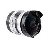 PERGEAR 7.5mm F2.8 カメラ交換レンズ 超広角 魚眼レンズ 手動式 焦点固定レンズ パナソニック G/GH/GX、オリンパス EP/EM/EPL M4 / 3ミラーレスシリーズカメラに対応(M4 / 3マウント, シルバー)