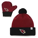 NFL Arizona Cardinals 幼児 ニット帽 & ミトン セット