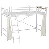 ロフトベッド シングル 寝具 ホワイト