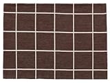 TILE RUG 50×70 ラグマット［ブラウン］