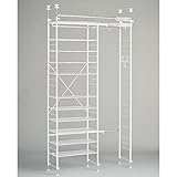 突っ張り伸縮シューズクローゼット　　Ｂ／シューズ３列