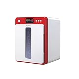 Purity Baby Rotating Bottle Sterilizer 99.9％の殺菌力 回転する 紫外線　哺乳瓶殺菌システム 220V 220V (海外直送品) (Red)