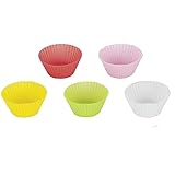 viv シリコンカップ5色組 ラウンドM 59610
